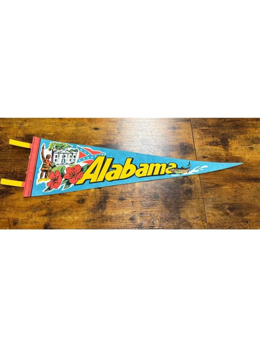 Vintage Alabama state pennant